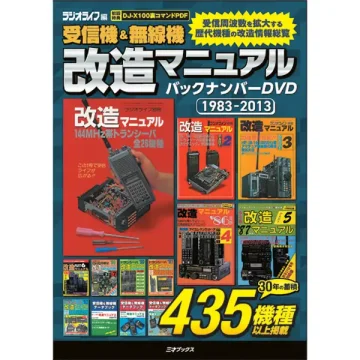 ［1,000円引］『改造マニュアルバックナンバーDVD』先行予約開催（11/25～1/24）